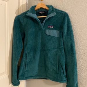 patagonia re-tool snap-t fleece pullover sz s